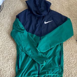 Nike running jacket Green / Navy - Small